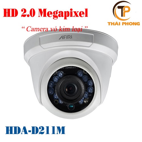 Bán Camera AFIRI HDA-D211M HD TVI hồng ngoại 2.0 MP giá rẻ tại tp HCM Bán Camera AFIRI HDA-D211M HD TVI hồng ngoại 2.0 MP giá rẻ tại tp HCM