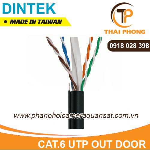 Bán Dây cáp mạng Dintek treo ngoài trời - CAT.6, 305M giá tốt nhất tại tp hcm Bán Dây cáp mạng Dintek treo ngoài trời - CAT.6, 305M giá tốt nhất tại tp hcm