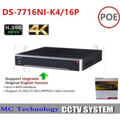 Bán Đầu ghi NVR HIKVISION DS-7716NI-K4 16 kênh giá tốt nhất tại tp hcm Bán Đầu ghi NVR HIKVISION DS-7716NI-K4 16 kênh giá tốt nhất tại tp hcm