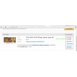 Hướng dẫn tải video trên youtube Hướng dẫn tải video trên youtube