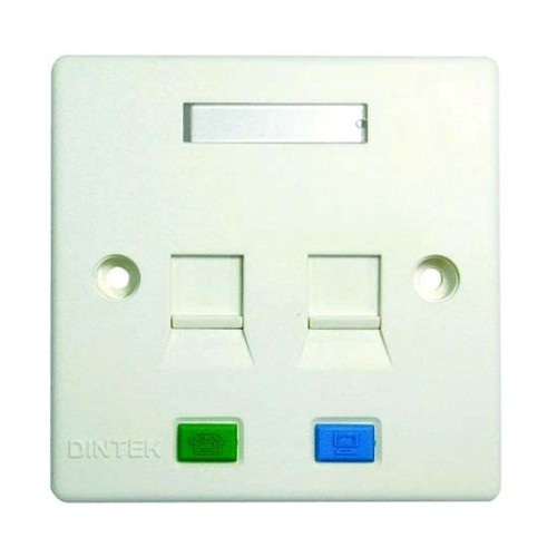 Bán Face plates - Mặt nạ 02 port, US type giá tốt nhất tại tp hcm Bán Face plates - Mặt nạ 02 port, US type giá tốt nhất tại tp hcm
