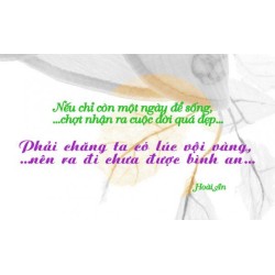 Nếu chỉ còn một ngày để sống Nếu chỉ còn một ngày để sống