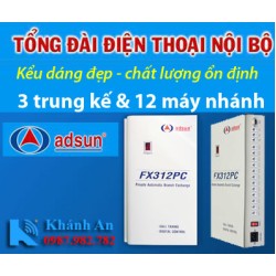 Hướng dẫn lập trình tổng đài điện thoại ADSUN FX312 Hướng dẫn lập trình tổng đài điện thoại ADSUN FX312