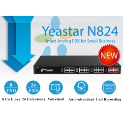 Sự khác nhau giữa Tổng đài Yeastar N824 và Tổng đài panasonic TES824 Sự khác nhau giữa Tổng đài Yeastar N824 và Tổng đài panasonic TES824