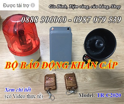 Bộ còi hú báo động khẩn cấp điều khiển từ xa 100m TR-C2020, đại lý, phân phối,mua bán, lắp đặt giá rẻ Bộ còi hú báo động khẩn cấp điều khiển từ xa 100m TR-C2020, đại lý, phân phối,mua bán, lắp đặt giá rẻ