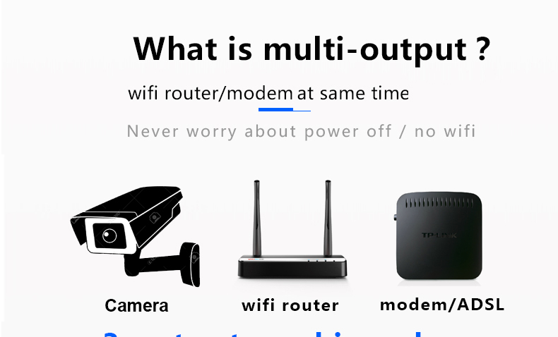 bộ lưu điện cho camera wifi, modem, đầu ghi