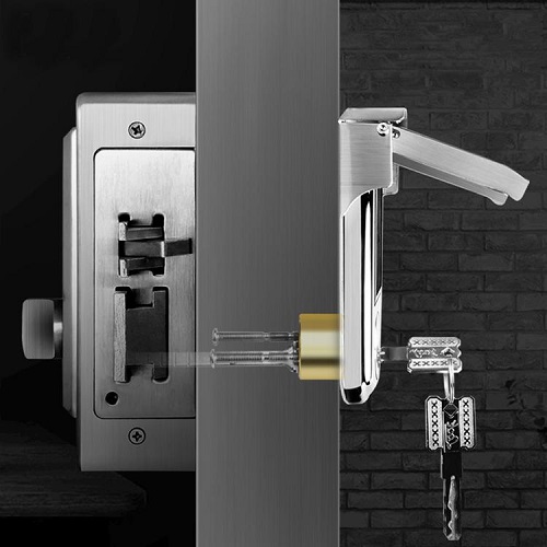 Khóa cửa cổng Vân tay, thẻ từ cho cử cổng sắt KAXL-068